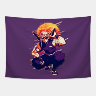 Tengen Uzui Retro Art Tapestry