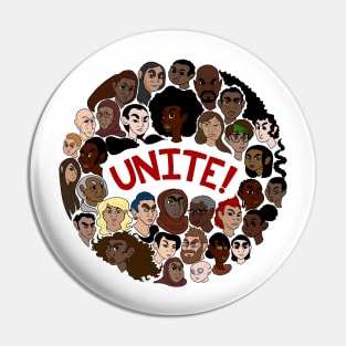 Unite against Hate Pin