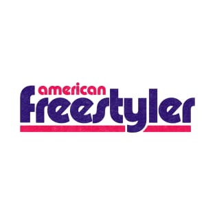 American Freestyler 80s Freestyle BMX Bike T-Shirt