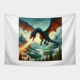 the Enchanting World of Dragon Fire: Unleashing the Power and Magic of Mythical Flames Tapestry