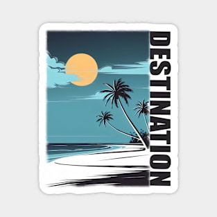 Destination Beach Magnet