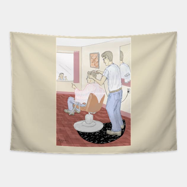 A Small Distraction Tapestry by squarepear