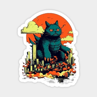 Catzilla Magnet