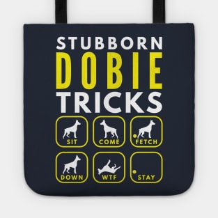 Stubborn Dobie Tricks - Dog Training Tote