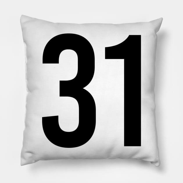 31 Pillow by Anthony Statham