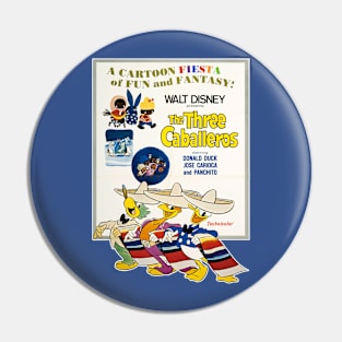 The Three Caballeros Pin