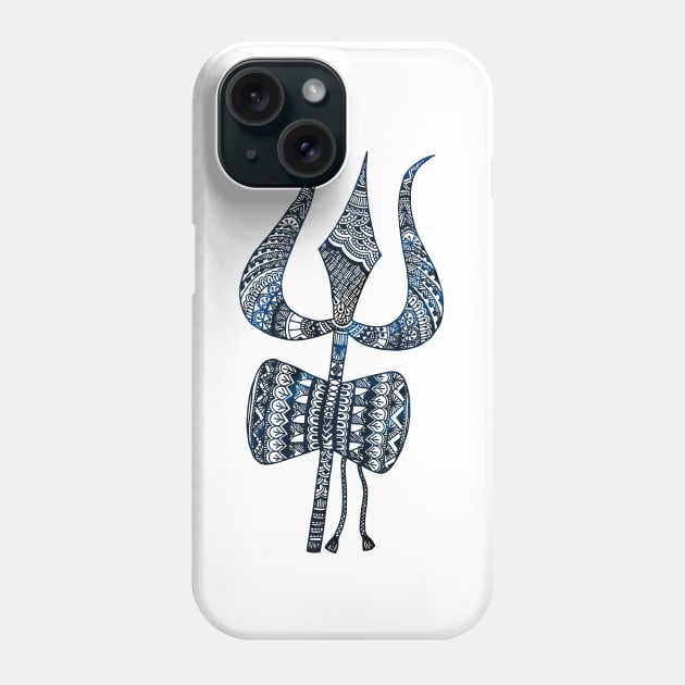 Shiva's Trident Phone Case by Shweta.Designs