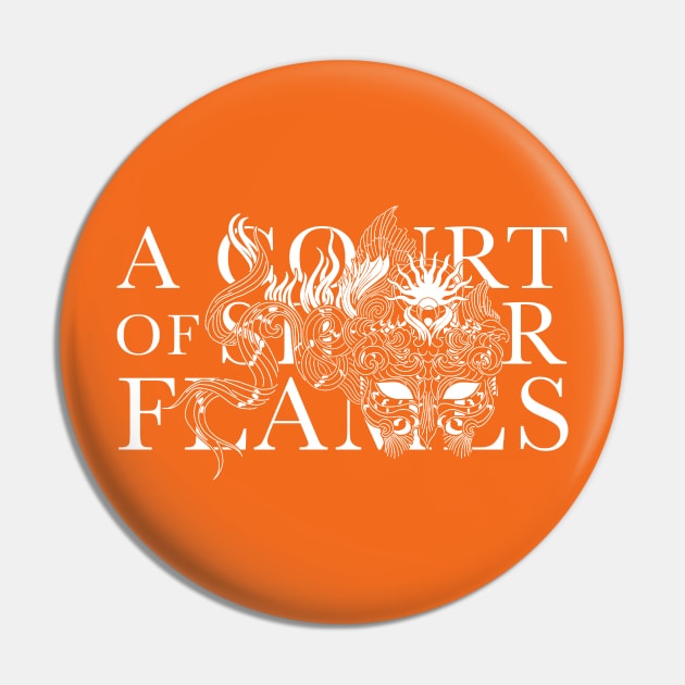 A Court of Silver Flames ACOTAR Book Series Fantasy Faerie Pin by thenewkidprints