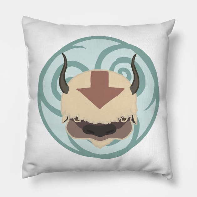 Air Nomad Sky Bison Pillow by chillayx