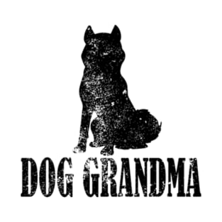 Siberian Husky Dog Grandma T-Shirt