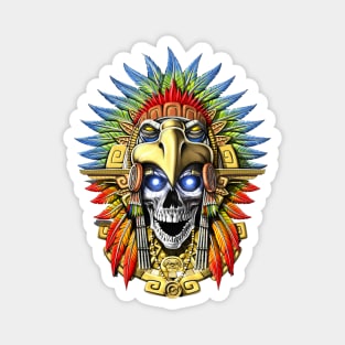 Aztec Eagle Warrior Magnet