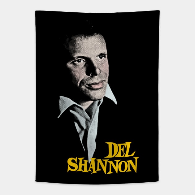 Del Shannon - Retro Design Tapestry by DankFutura