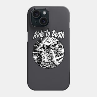 Ride to death Phone Case