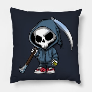 Def The Grim Reaper Pillow