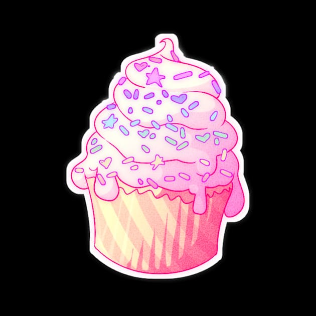 Pastel Cupcake by DreamySkullz