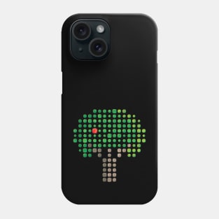 Apple Tree Pixel Mosaic Phone Case