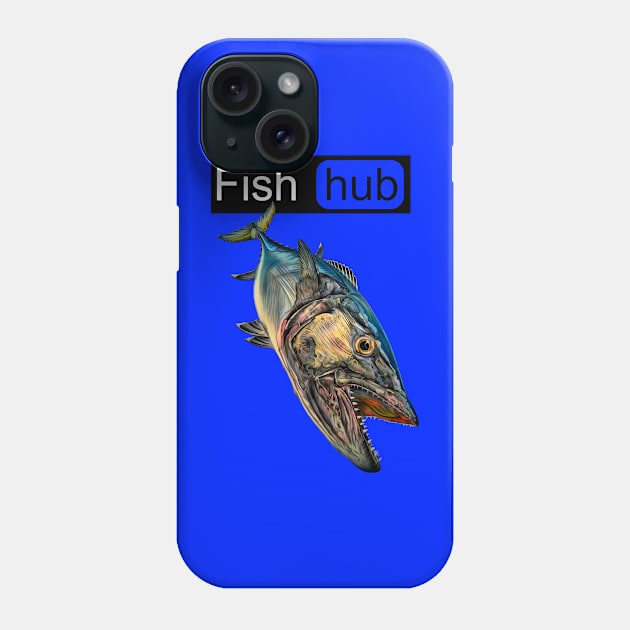 Fish hub dogtooth tuna Phone Case by Art by Paul