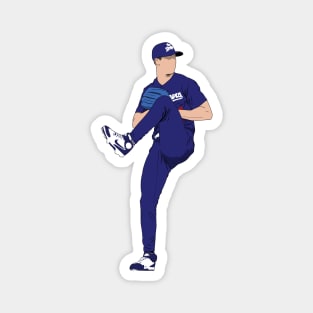 Walker Buehler Los Angeles Baseball Pitcher Magnet