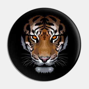 Amazing eyes of the tiger Pin