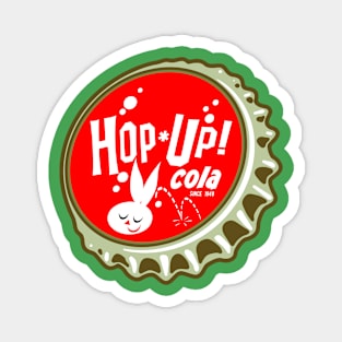 Retro Vintage Hop Up Cola Soda Bottlecap Magnet