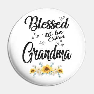 grandma blessed to be called grandma Pin