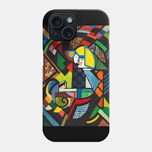 Henry Lyman Saÿen Daughter in Rocker - Fauvism and Cubism Modern Art Phone Case