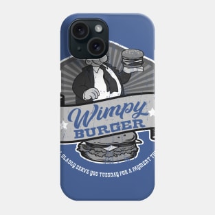 Wimpy Burger Faded Patch Phone Case