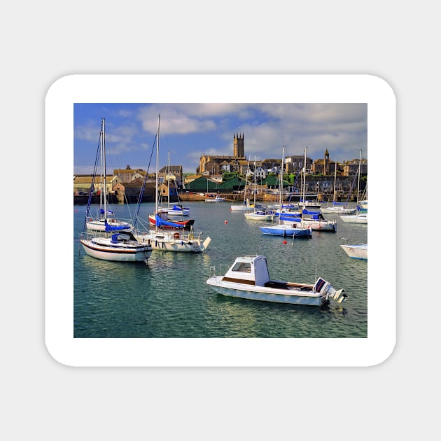 Penzance Harbour Magnet by galpinimages