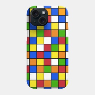 Colored Cubes Pattern Phone Case