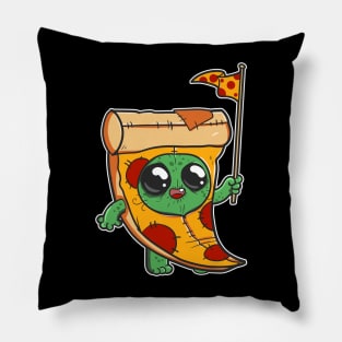 Astronomer Pizza Creature Funny Pillow