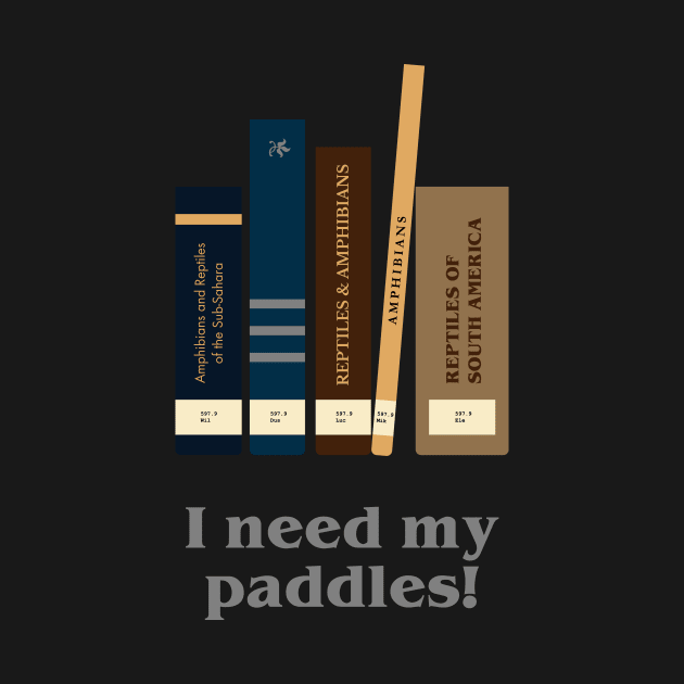 I need my paddles by designedbygeeks