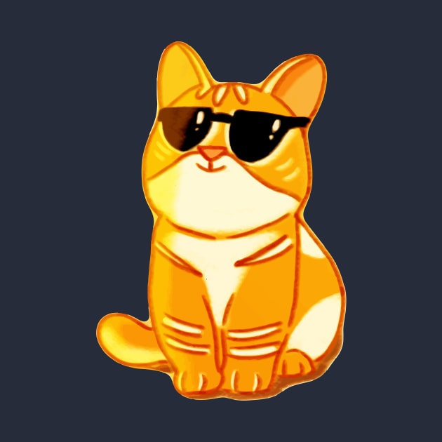 Thug life cat by Design Apict