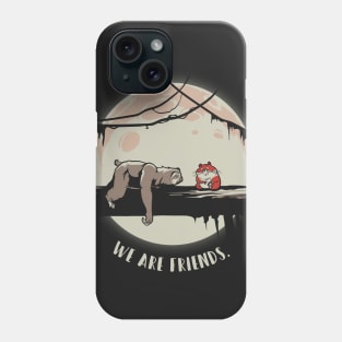 Sloth and Hamster Friends Phone Case