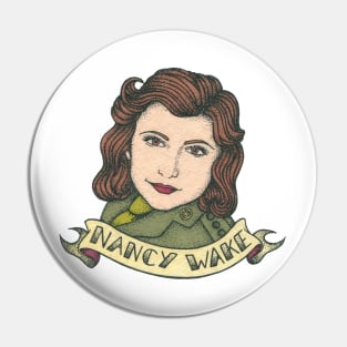 Nancy Wake Pin