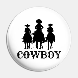 Cool Cowboy 1 Pin