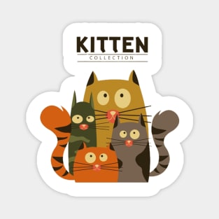 Kitten collection Magnet