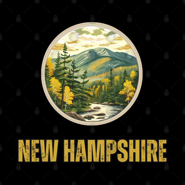 New Hampshire State USA by Mary_Momerwids