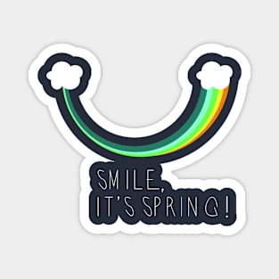 smile,it's spring! Magnet