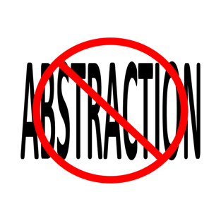 No Abstraction T-Shirt