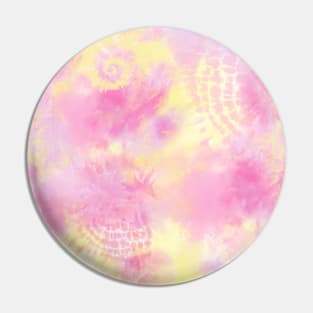 Summer Fun Tie Dye Art Pin