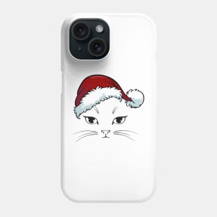 Cat Santaaa T-shirt Phone Case