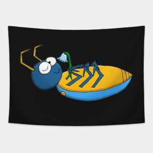 Colorful Beetles Tapestry