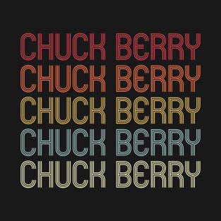 Retro Chuck Wordmark Repeat - Vintage Style T-Shirt