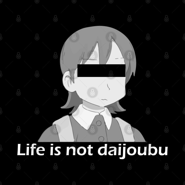 Yuuko Chan - Life is not daijoubu - series 1 - white by FOGSJ