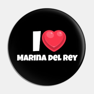 I love Marina del Rey Pin