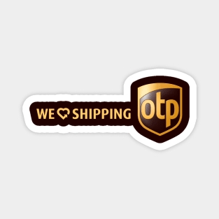 OTP Shipping Magnet