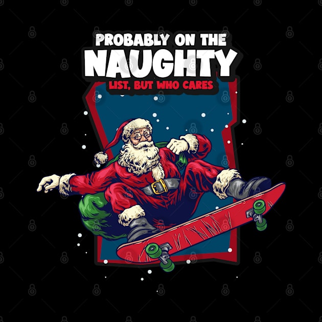 Skater Santa Clause Christmas by DAGHO