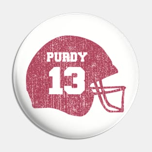 Brock Purdy 13 Helmet Pin