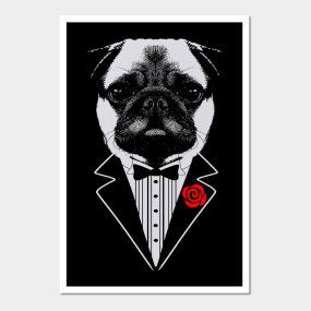 Cute Pug Puppy Posters And Art Prints Teepublic