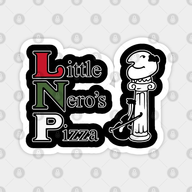 Little Nero's Pizza Magnet by Scar